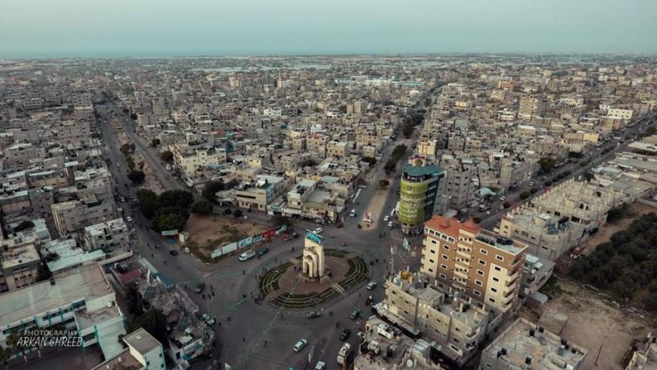 مدينة رفح في قطاع غزة