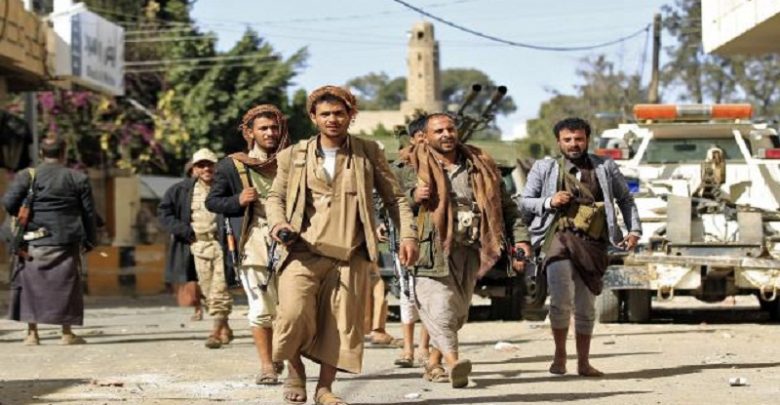 مسلحون حوثيون في صنعاء - إرشيف