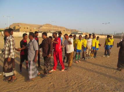 انطلاق فعاليات البطولة الخيرية لضيوف حضرموت بمدينة تريم تحت شعار دوري الوفاء لاهل الفداء