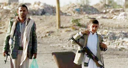تقرير حقوقي : المليشيات الانقلابية جندت 1550 طفلاَ من مختلف مديريات محافظة حجة