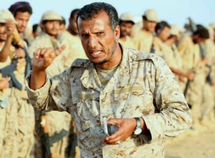 ميدي: إصابة قيادي عسكري كبير في المعارك مع مليشيا الحوثي وصالح"صورة"