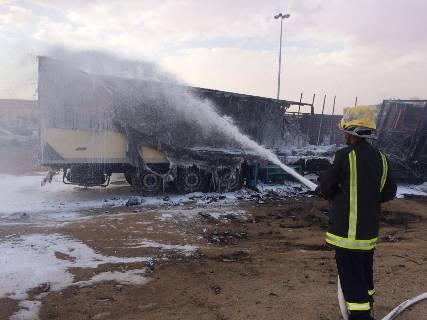 ثلاثة جرحى إثر سقوط قذيفة أطلقها الحوثيون بمدينة نجران السعودية