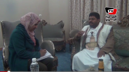 في أول مقابلة بالفيديو.. محمد الحوثي: أسلحة الجيش اليمني "غنائم"