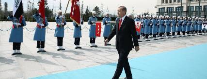 أردوغان بلا حرس جمهوري 