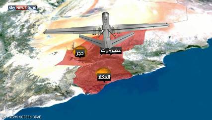 التحالف العربي يواصل قصف القاعدة في حضر موت