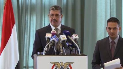 بحاح: نذهب إلى جنيف للعمل على تنفيذ قرار مجلس الأمن