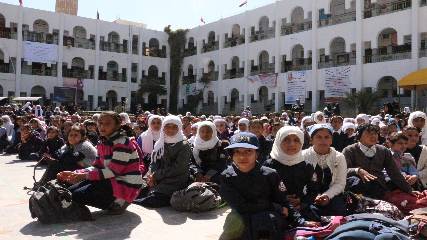 التعليم في محافظة تعز اليمنية في خطر