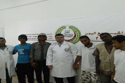 أول مشفى ميداني للنازحين اليمنيين في جبيوتي