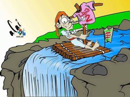 كاريكاتير: هل يسوق جنيف2  الحوثيين إلى الهاوية ؟!