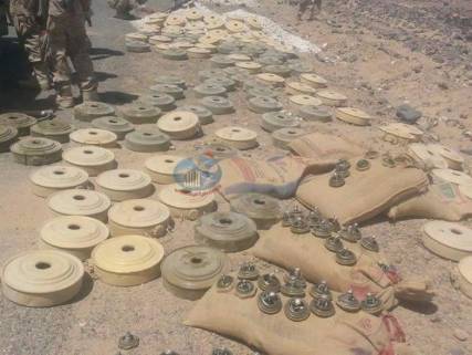 هيومن رايتس تتهم الحوثيين باستخدام ألغاماً محظورة باليمن