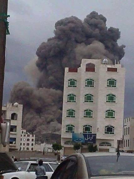 انفجار سيارة مفخخة بالعاصمة صنعاء 