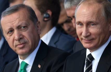 بوتين يتحدث إلى أردوغان هاتفيا.. والمكالمة "إيجابية"