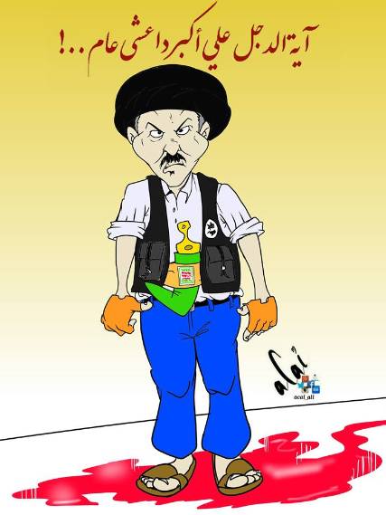 كاريكاتير: صالح مركز الشرور وجاذبها