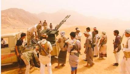 رجال المقاومة يخوضون معارك طاحنة ضدّ الحوثي في شبوة