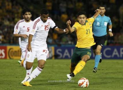 استراليا تنهي مغامرة "الأبيض" الإماراتي في كأس آسيا