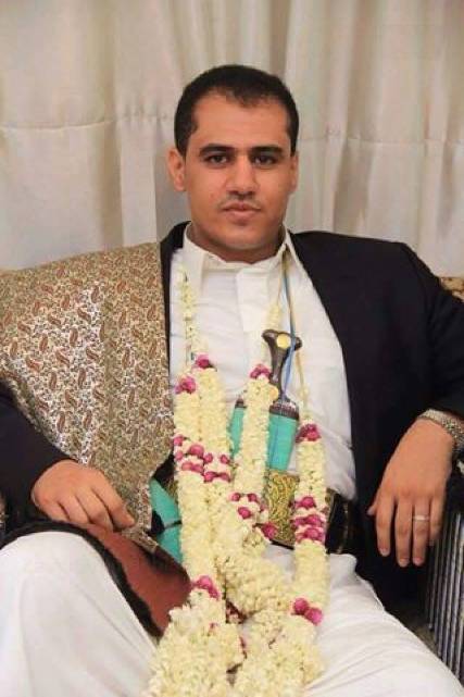 رد الشيخ حمود المخلافي  رئيس المقاومة الشعبية بتعز بعد استشهاد ابنه أسامة