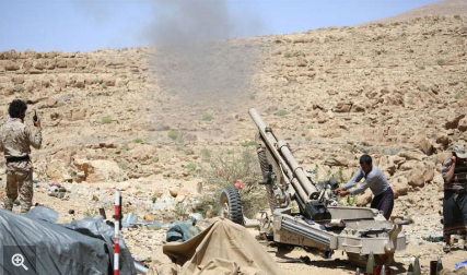 التحالف والمقاومة يستهدفان إمدادات للحوثيين بنهم والبيضاء 