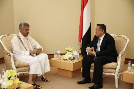 الشيخ المخلافي يكشف عن النتائج الأولية للقائه برئيس الجمهورية ويلتقي اليوم برئيس الوزراء